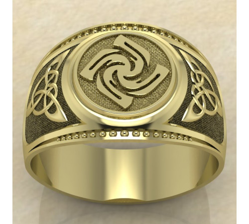 Печатка Знич золото