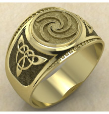 Печатка Исток золото