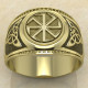 Печатка Коловрат посолонь золото