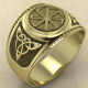Печатка Коловрат противосолонь золото