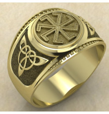 Печатка Колядник золото