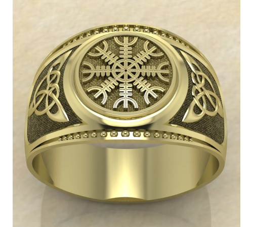 Печатка Шлем Ужаса золото