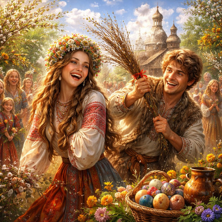 5 апреля 2026 года, Славянский праздник - Вербохлест