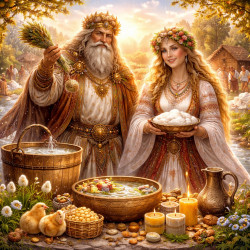 9 апреля 2026 года, Славянский праздник Чистый четверг 9 апреля 2026 года, Славянский праздник Чистый четверг