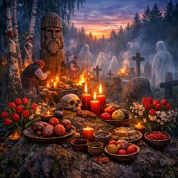 Радоница: поминовение предков или древний языческий культ мёртвых Радоница: поминовение предков или древний языческий культ мёртвых