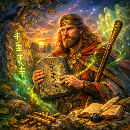 Огма: кто такой бог красноречия и почему огам связывают с ним