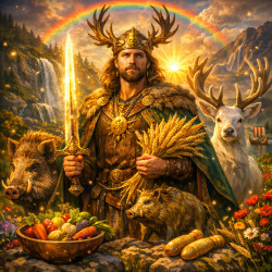 Фрейр: владыка мира, урожая и мужской силы в северной традиции Фрейр: владыка мира, урожая и мужской силы в северной традиции