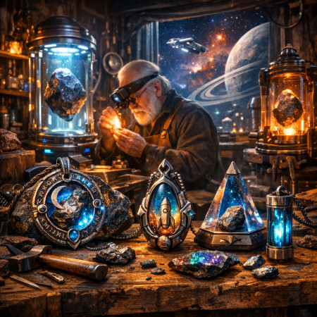 Будущее оберегов: мастерская Брокка и первые талисманы из космических материалов