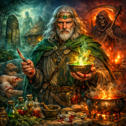 Диан Кехт: бог врачевания и жестокая цена целительной силы Диан Кехт: бог врачевания и жестокая цена целительной силы