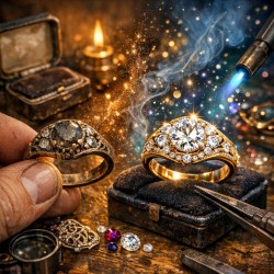 Как старое семейное украшение получает новую жизнь Как старое семейное украшение получает новую жизнь