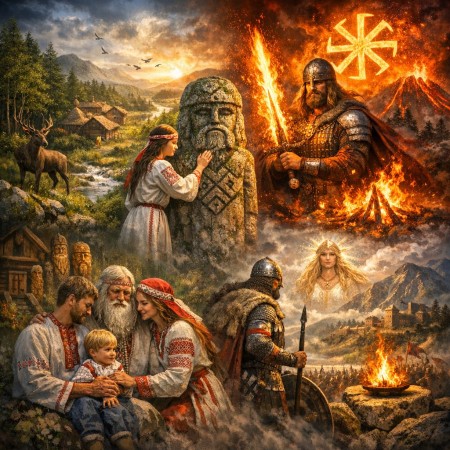 Славянство как мировоззрение земли, огня, рода и долга