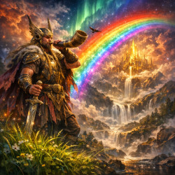 Хеймдалль: страж радуги, который слышал рост травы