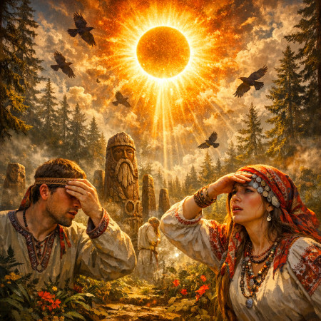 Почему славяне боялись смотреть на солнце в полдень?