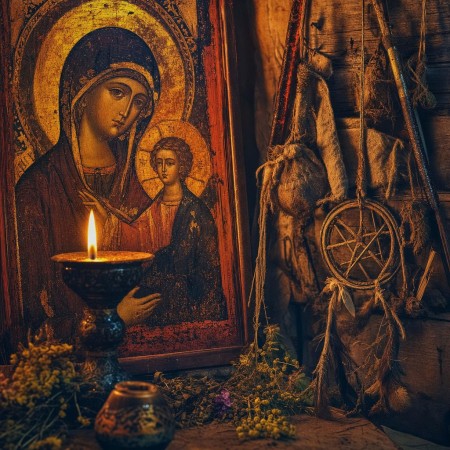 Почему икона и древний заговор могли жить рядом