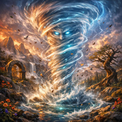 Вихорь — живой ветер