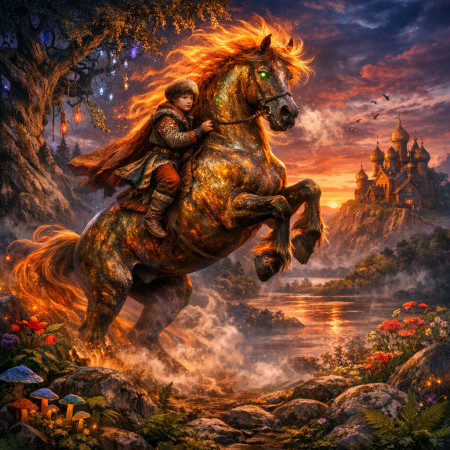 Сивка-бурка как мифологическое существо