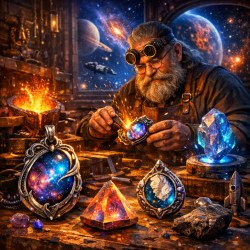 Будущее оберегов: мастерская Брокка и первые талисманы из космических материалов