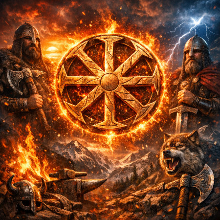 Коловрат как символ мужской силы