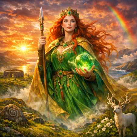 Эриу: богиня, давшая имя Ирландии, и значение сакральной земли