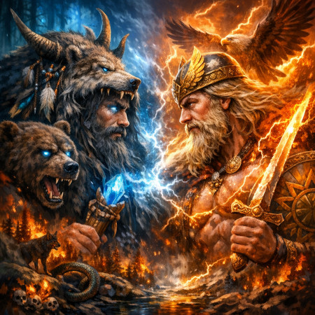 Велес и Перун: вечная дуэль света и тьмы