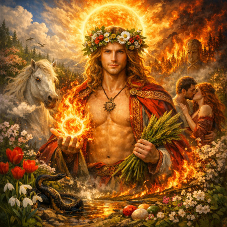 Ярило: весенний бог страсти, солнца и опасного обновления