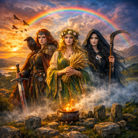 Банба: ещё одно имя Ирландии — почему у страны три богини