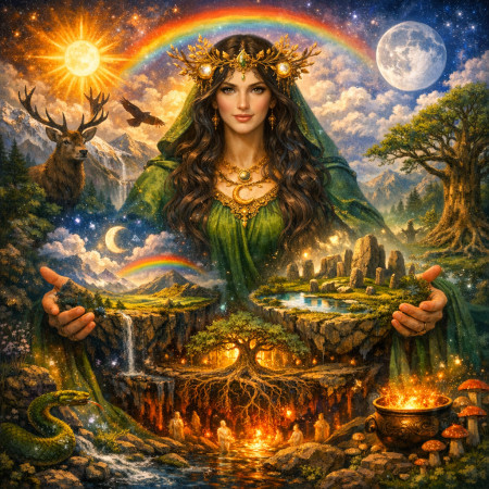 Ану: праматерь богиня и как «мать» собирает кельтскую космологию