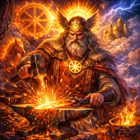 Сварог: небесный кузнец, о котором спорят до сих пор