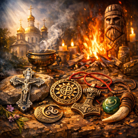 Как церковь “освятила” языческие амулеты