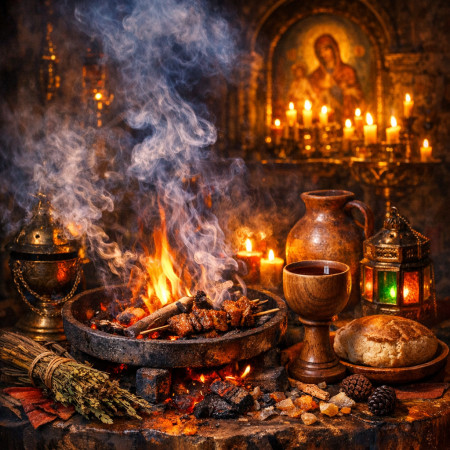 Что в церковной традиции пахнет не ладаном, а древним костром