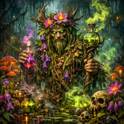 Зелейник — дух ядовитых трав Зелейник — дух ядовитых трав