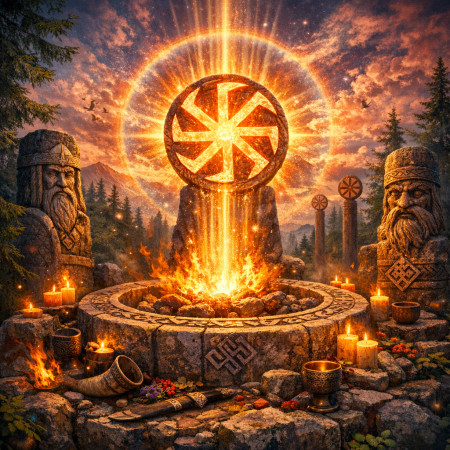 Что символизирует центр Коловрата