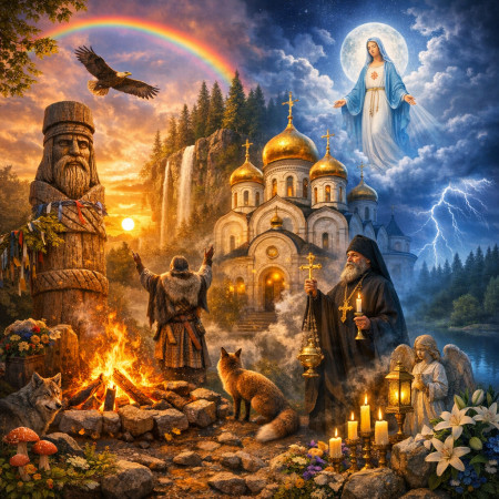 Как церковь переименовала силы природы, но не уничтожила их