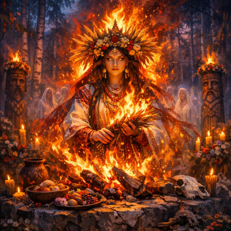 Кострома — дух жертвенного огня