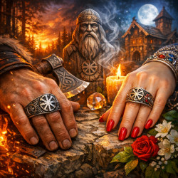 Что означает кольцо с Коловратом — для мужчины и для женщины Что означает кольцо с Коловратом — для мужчины и для женщины