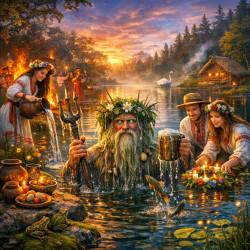 3 апреля 2026 года, Славянский праздник — Водопол, или именины Водяного 3 апреля 2026 года, Славянский праздник — Водопол, или именины Водяного