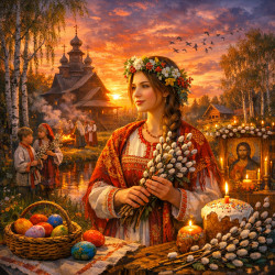 5 апреля 2026 года, Славянский праздник - Вербное воскресенье 5 апреля 2026 года, Славянский праздник - Вербное воскресенье