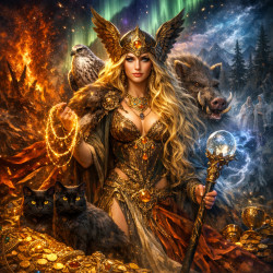 Фрейя: богиня любви, золота и колдовства, которой боялись даже боги Фрейя: богиня любви, золота и колдовства, которой боялись даже боги