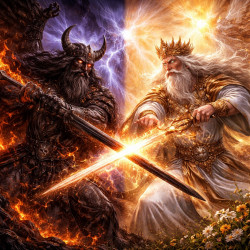 Чёрнобог и Белобог: борьба света и тьмы в славянской душе