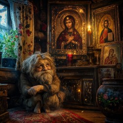 Домовой и икона в одном доме: как народ мирил несовместимое Домовой и икона в одном доме: как народ мирил несовместимое
