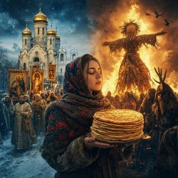 Масленица: церковная неделя или упрямое языческое пламя