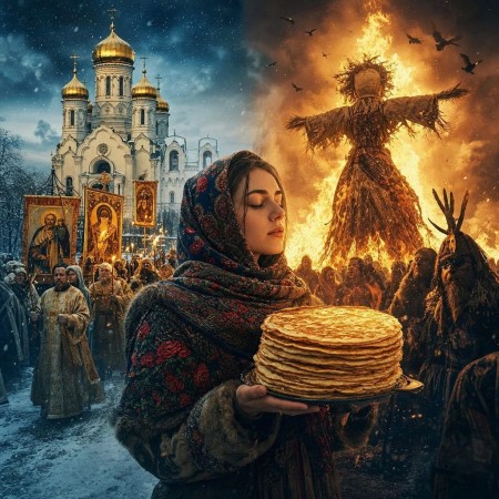 Масленица: церковная неделя или упрямое языческое пламя