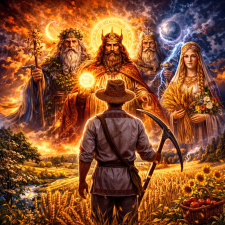 Система богов как отражение мира земледельца