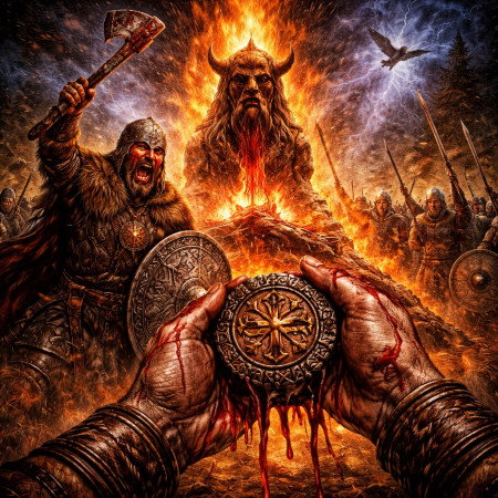 Языческий ритуал войны: оберег мастерской Брокка для победы или смерти