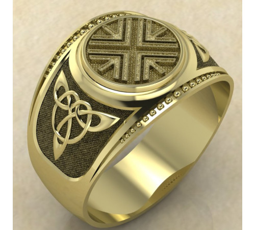 Печатка Авсень золото