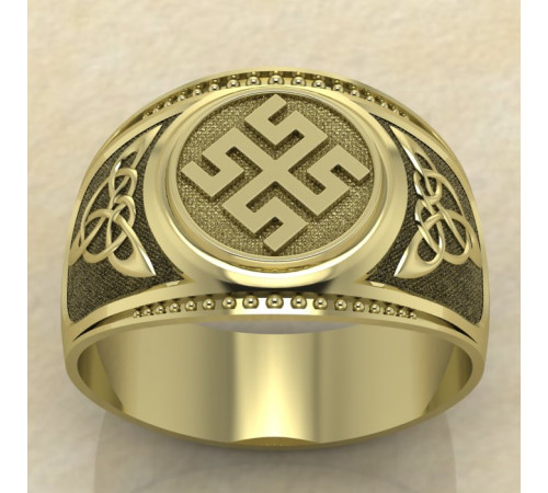 Печатка Боговник золото