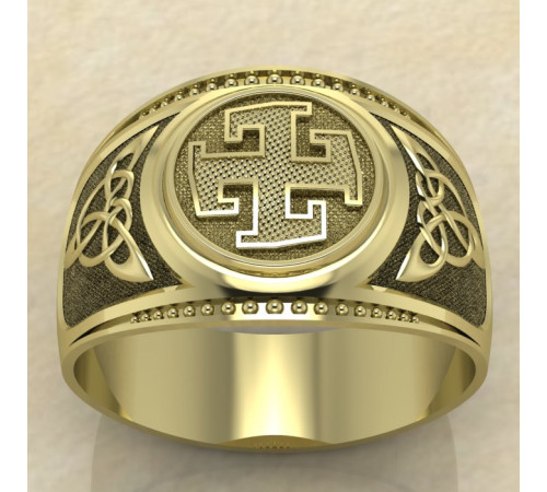 Печатка Богодар золото