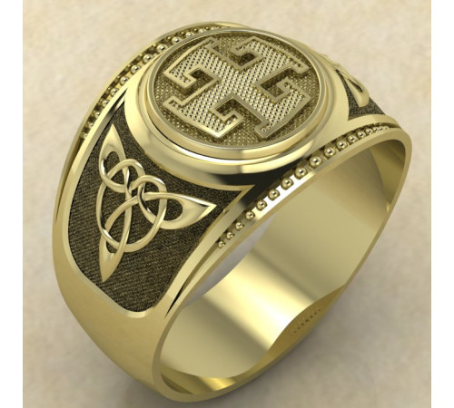 Печатка Богодар золото