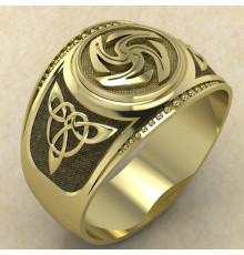 Печатка Вайга золото