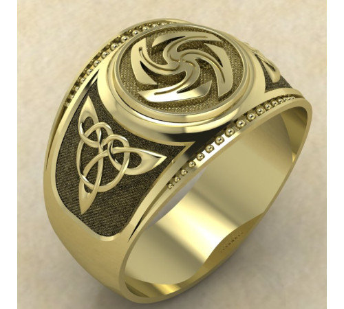 Печатка Вайга золото